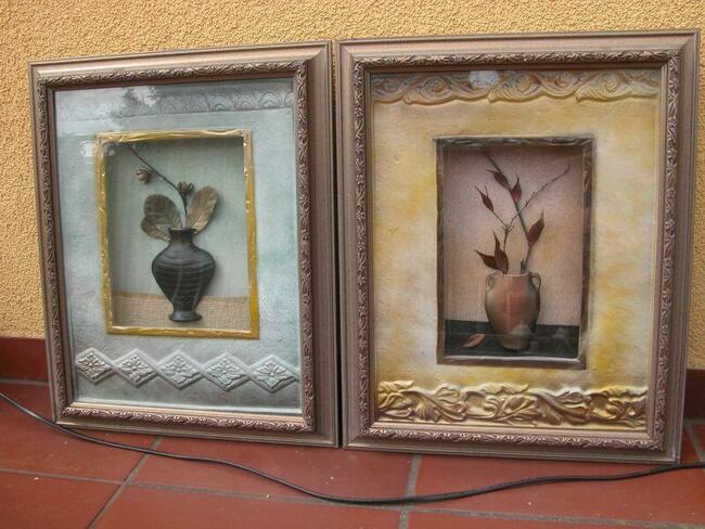 2 sztuki obraz/ obrazek 3d