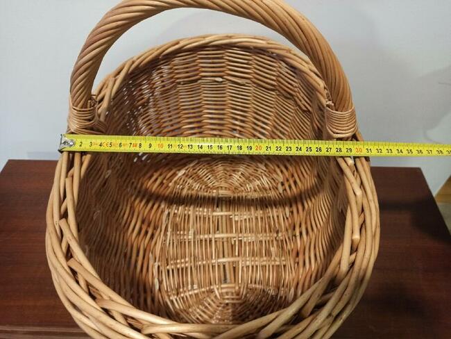 KOSZYK WIKLINOWY duży na grzyby