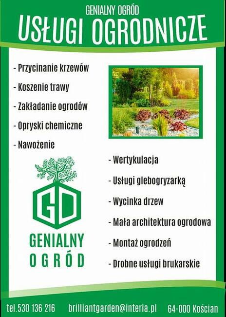 Genialny Ogród -Usługi Ogrodnicze