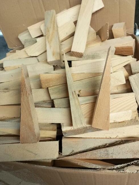 Kliny drewniane montażowe budowlane