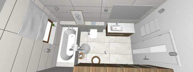 Remont łazienki według projektu Łódź ZREMONTUJ