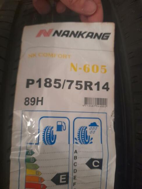 Nowe opony letnie 185/75r14 89H