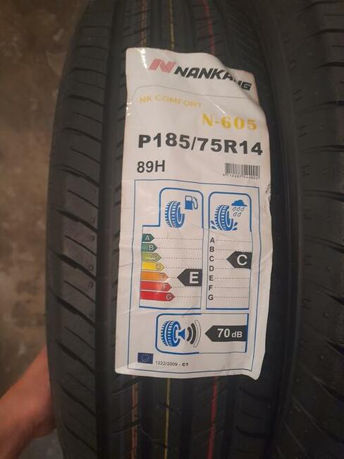 Nowe opony letnie 185/75r14 89H