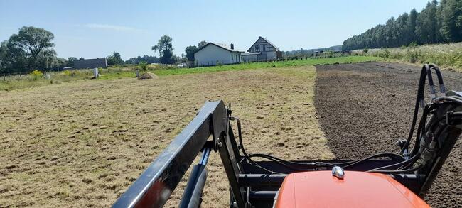 Minitraktor, Glebozgryzarka separacyjna - Usługi ogrodnicze