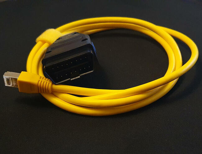 interfejs ENET do PC E-SYS diagnostyka kodowanie BMW serii F