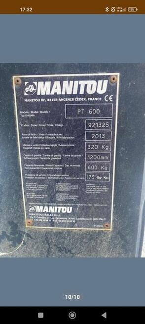 Wciagarka hydrauliczna do manitou na jibie 600 lg