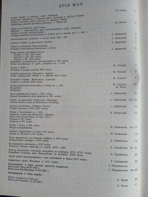 Atlas historyczny Polski