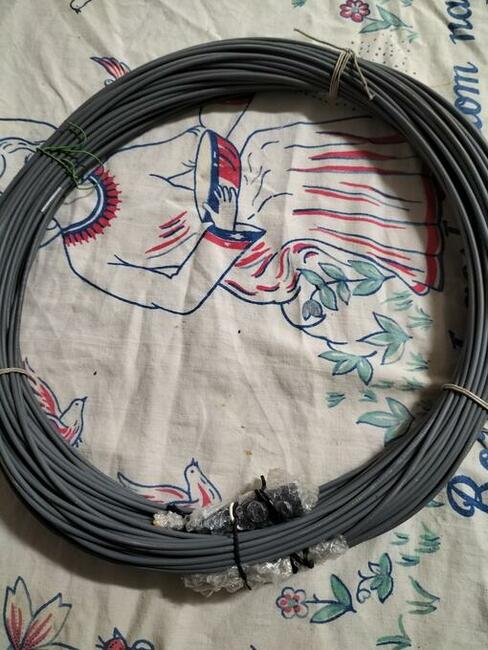 Kabel światłowodowy 50 m,z wtykami FC/PC