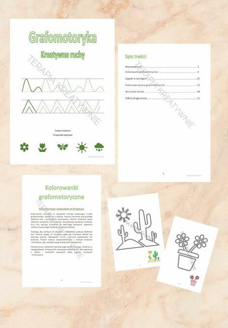 Terapia zajęciowa materiały terapeutyczne dydaktyczne