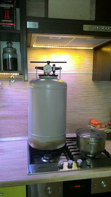 Autoklaw pasteryzator do konserw na 30l