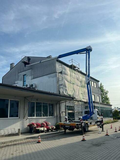 Zwyżka podnośnik koszowy podest 20m 25m wynajem usługi LEMON