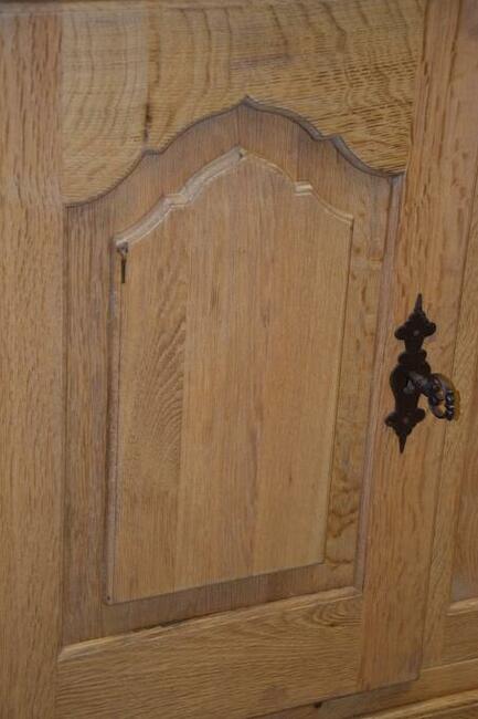 komoda z nadstawką - kredens z litego dębu jak nowy