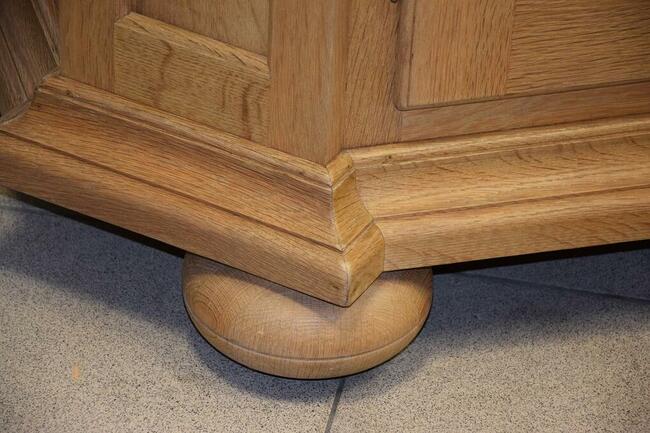 komoda z nadstawką - kredens z litego dębu jak nowy