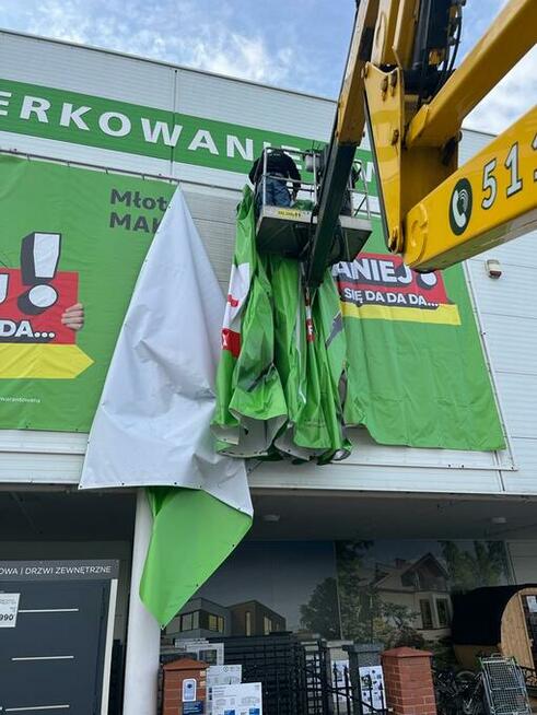 Zwyżka podnośnik koszowy podest 20m 25m wynajem usługi LEMON