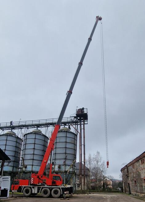 Usługi Dźwigowe, Dźwig 40 t, Nysa Opole Brzeg