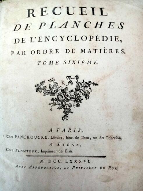 Książka Biały kruk 1786r. Francja