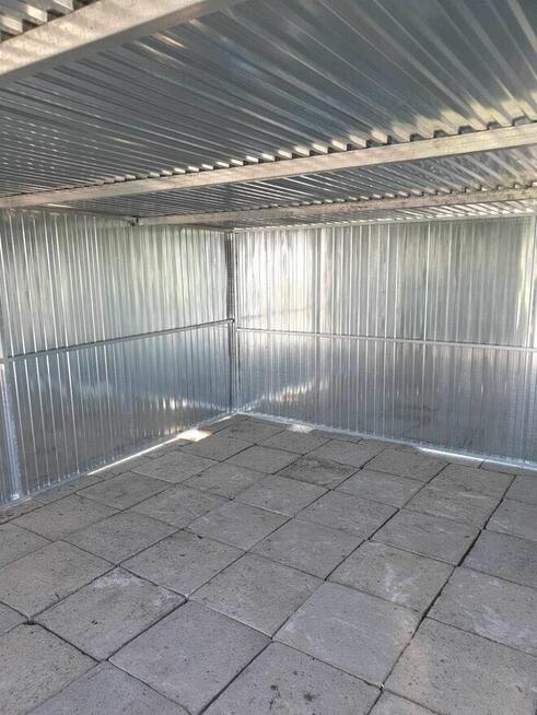 Garaże blaszane, blaszak 4x5, ocynk