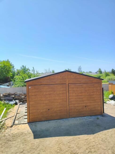 Garaż blaszany , garaż podwójny, magazyn , hale blaszane