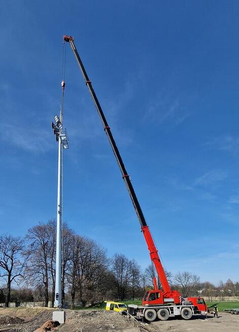 Usługi Dźwigowe, Dźwig 40 t, Nysa Opole Brzeg