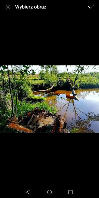 Sprzedam dwie piękne działki budowlano-rekreacyjne, las, rzeka