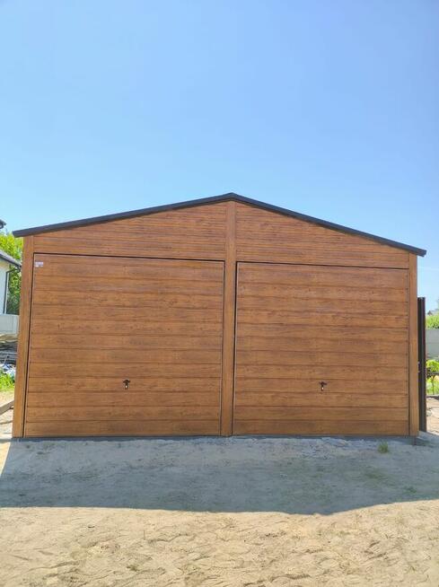 Garaż blaszany , garaż podwójny, magazyn , hale blaszane