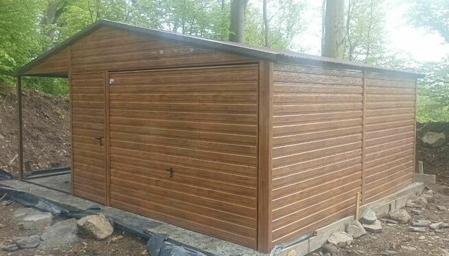 Garaż blaszany + wiatka , blaszaki, garaże na wymiar