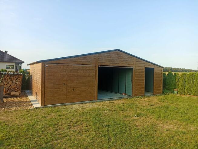Garaż blaszane, garaże drewnopodobne, garaże na wymiar