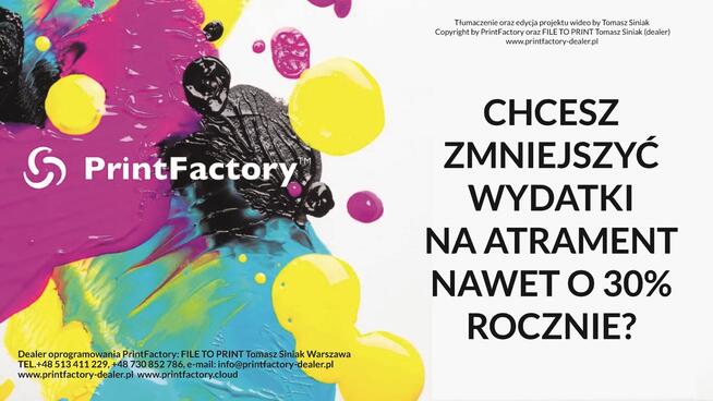 PrintFactory licencja 1mc 1month licence Epson SC-P6500D