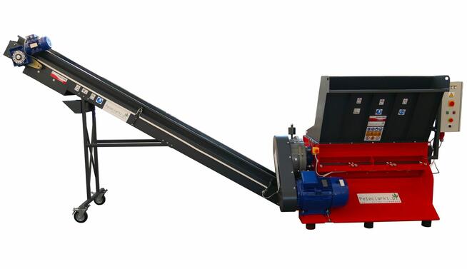 RĘBAK ROZDRABNIACZ MŁYN z NOŻAMI MOCNY DUŻY WAŁ KRUSZARKA