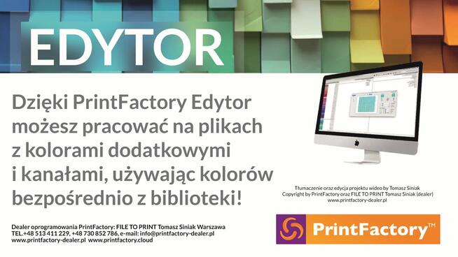 PrintFactory licencja 1mc 1month licence Epson SC-P6500D