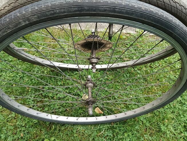 Koła rowerowe 28 cali i rama