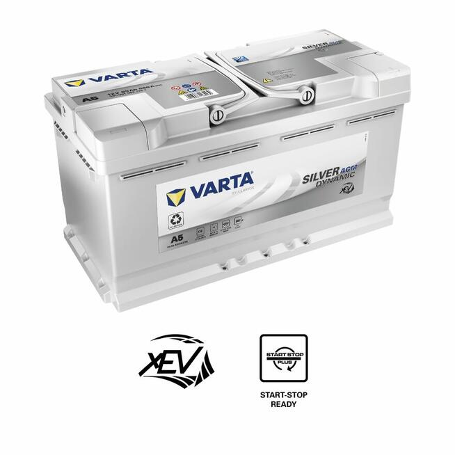 Akumulator Varta A5 12v 95ah 850a P+ AGM Start-Stop