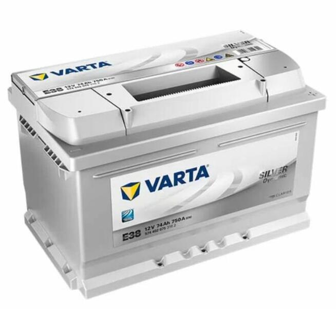 Akumulator VARTA Silver E38 74Ah 750A 532x565x156