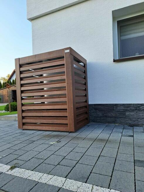 Osłona , zabudowa pompy ciepła, klimatyzatora