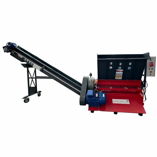Profesjonalny Nowoczesny Rozdrabniacz Shreder Kruszarka 15kW