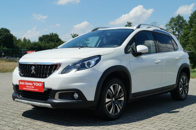 Peugeot 2008 Automat Navi Led Hak Kamera  Czujniki Parkow.Pół Skóra tylko45 tys.km.