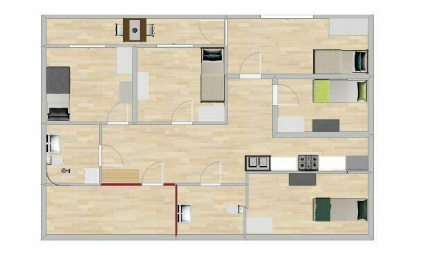 Jasny pokój z Interntem, Orlińskiego 3