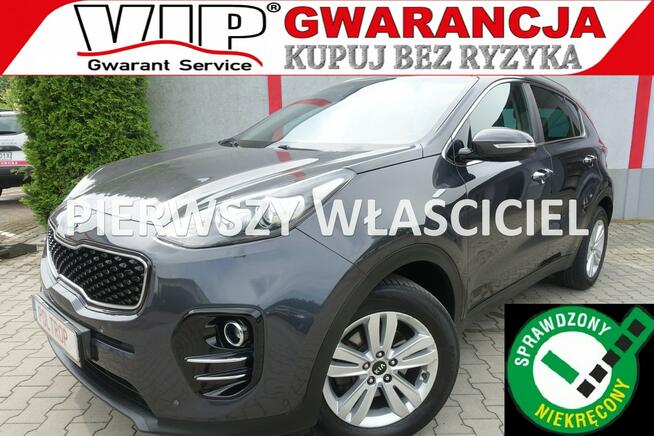 Kia Sportage 1,6i Navi Skóra Alu Klimatronik Kam.Cof. Ledy 1.Właściciel VIP Gwarant