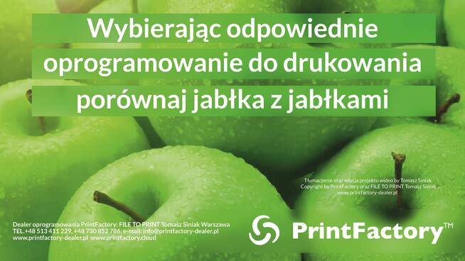 PrintFactory licencja 1mc 1month licence Epson SC-P6500D