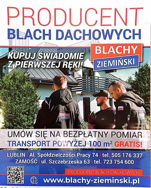 Producent Blach Dachowych