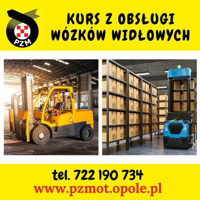 KURS obsługi wózków widłowych (21.12.2024 r.)