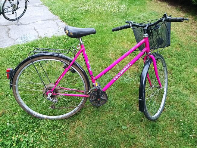 Koła rowerowe 28 cali i rama