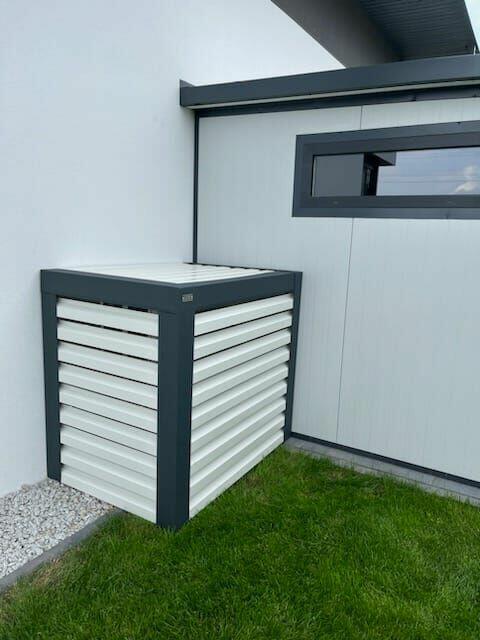 Osłona , zabudowa pompy ciepła, klimatyzatora