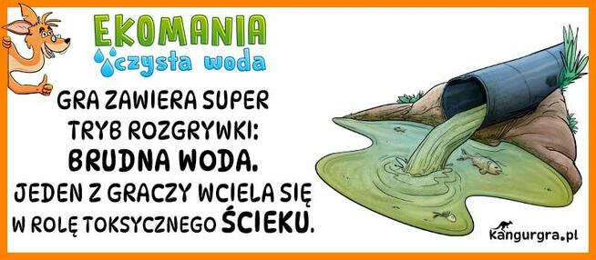 EKOMANIA czysta woda EKO GRA XXL dla DZIECI do skakania