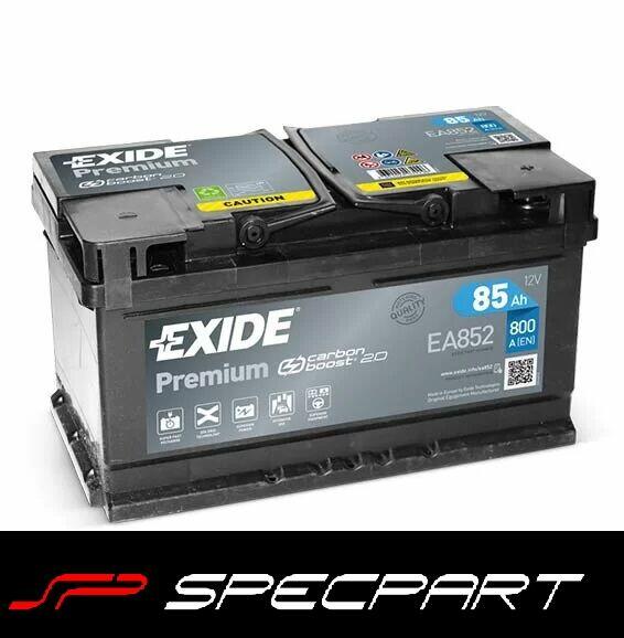 Akumulator 85Ah 800A Exide Premium PRAWY PLUS