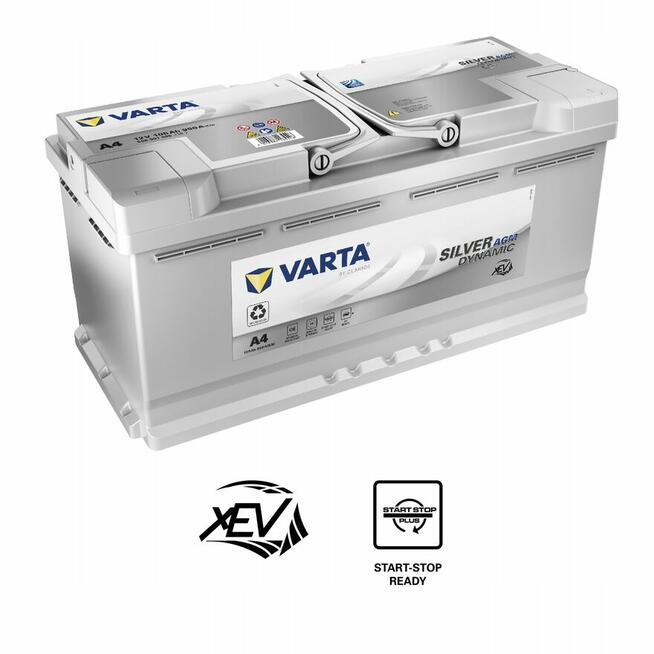 Akumulator VARTA Silver Dynamic A4 105Ah 950A START&STOP AGM