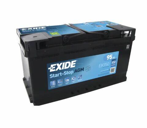 Akumulator EXIDE AGM START&STOP EK950 95Ah 850A EN