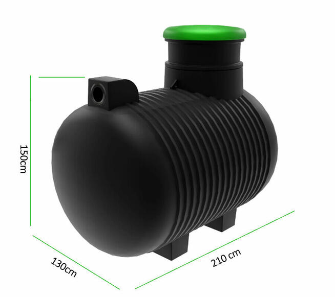 ZBIORNIK NA WODĘ DESZCZOWĄ 2000L MOJA WODA