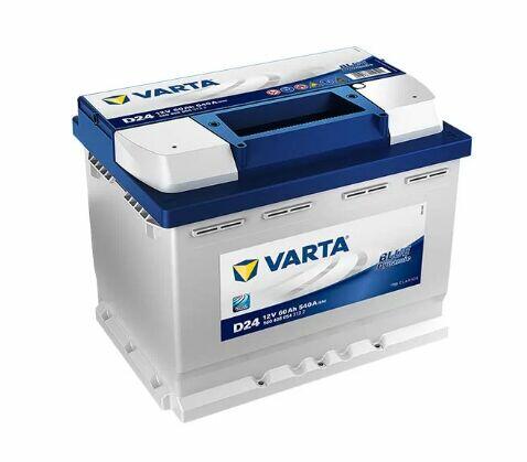 Akumulator VARTA Blue Dynamic D24 60Ah 540A EN