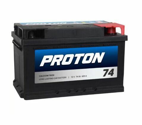 Akumulator PROTON 74Ah 620A EN PRAWY PLUS niski